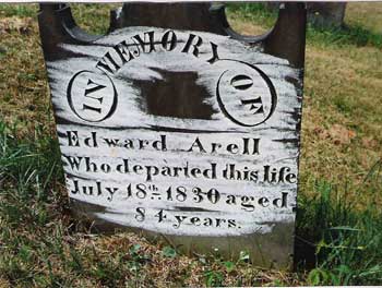 Edwarf Arell grave