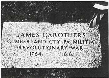 James Carothers grave