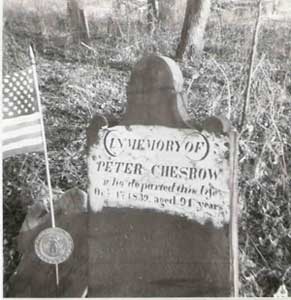 Peter Chesrow grave