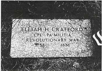 Elijah Crafford grave