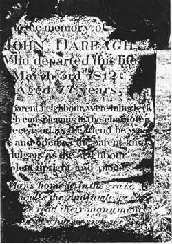 John Darrah grave
