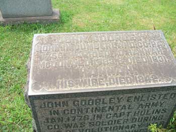 John Goorley grave