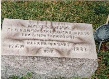Moses Hays grave