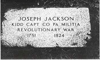 Joseph Jackson grave