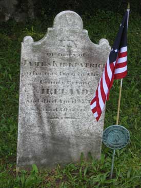 James Kirkpatrick grave