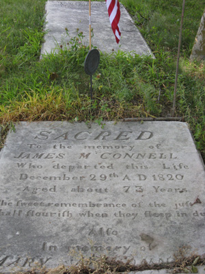 James McConnell grave