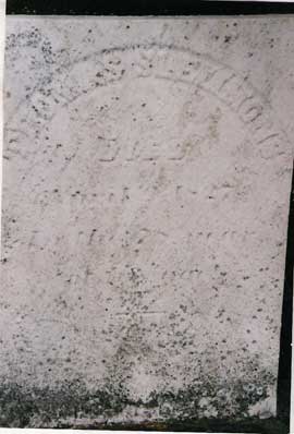 Thomas Slemmons grave