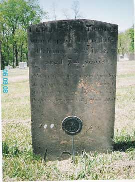Leverton Thomas grave