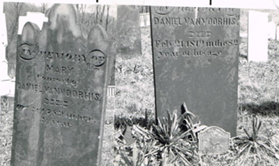 Daniel Vanvoorhis grave